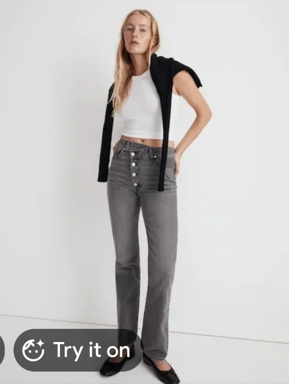 Madewell The '90s Straight Jean Size 28